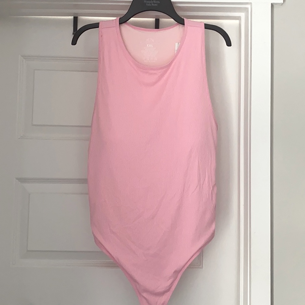 Klassy Network High Neck Bramisuit sz XXL - pink
